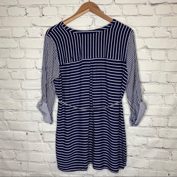 🎉HOST PICK!! Motherhood Maternity Striped Blouse - Picture 2 of 4